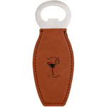 Margarita Lover Leatherette Bottle Opener (Personalized)