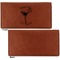 Margarita Lover Leather Checkbook Holder Front and Back Single Sided - Apvl