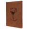 Margarita Lover Leather Sketchbook (Personalized)