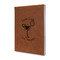 Margarita Lover Leather Sketchbook - Small - Single Sided (Personalized)