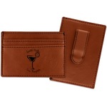 Margarita Lover Leatherette Wallet with Money Clip (Personalized)