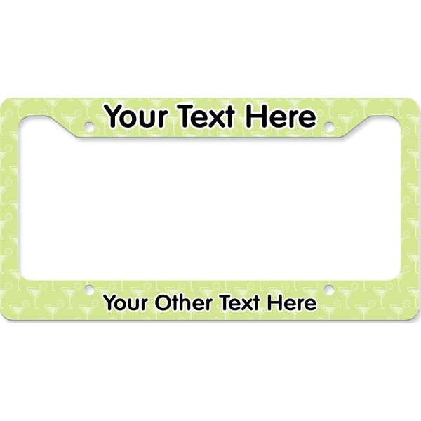Margarita Lover License Plate Frame Wide