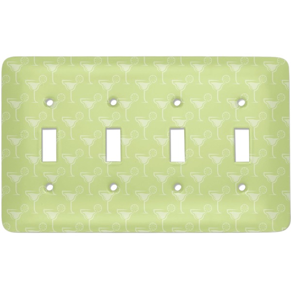 Custom Margarita Lover Light Switch Cover (4 Toggle Plate)