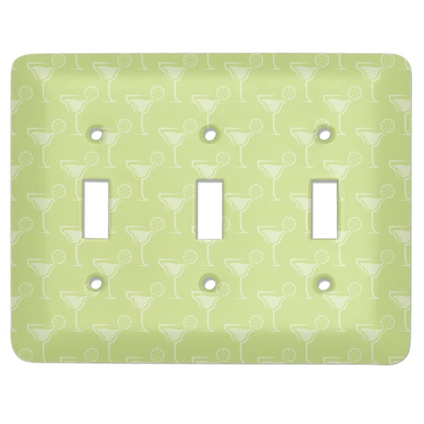 Custom Margarita Lover Light Switch Cover (3 Toggle Plate)