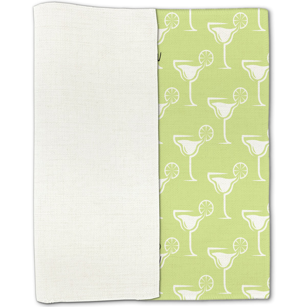 Margarita Lover Linen Placemat - Folded Half