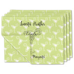 Margarita Lover Double-Sided Linen Placemat - Set of 4 w/ Name or Text