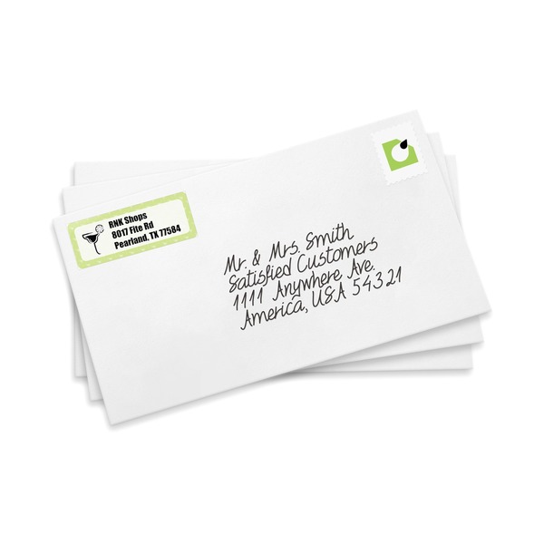 Margarita Lover Mailing Label on Envelopes