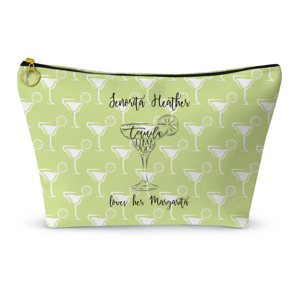 Custom Margarita Lover Makeup Bag - Large - 12.5"x7" (Personalized)
