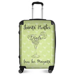 Margarita Lover Suitcase - 24" Medium - Checked (Personalized)