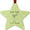 Margarita Lover Metal Star Ornament - Double Sided w/ Name or Text
