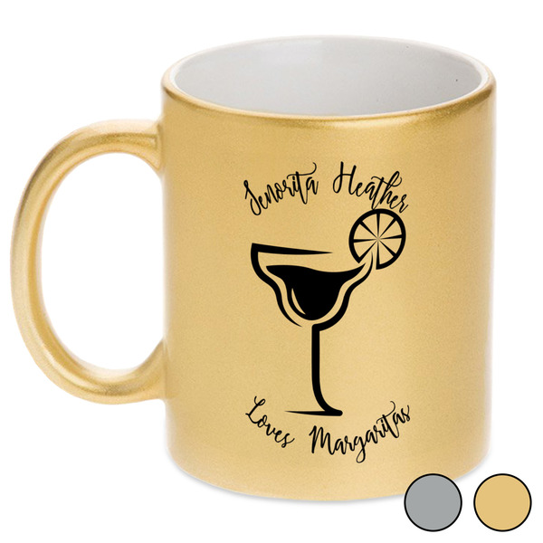 Margarita Lover Metallic Mugs