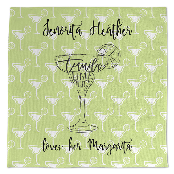Custom Margarita Lover Microfiber Dish Towel (Personalized)
