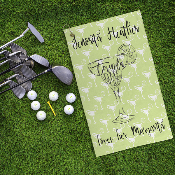 Margarita Lover Microfiber Golf Towels - LIFESTYLE