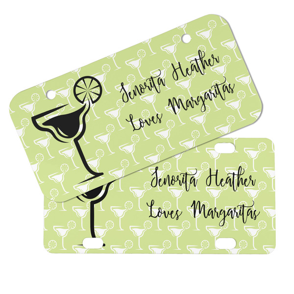 Margarita Lover Mini License Plates - MAIN (4 and 2 Holes)