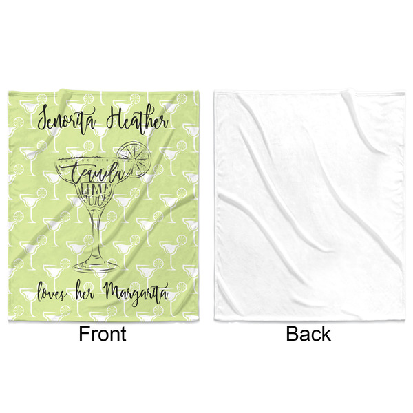 Margarita Lover Minky Blanket - 50"x60" - Single Sided - Front & Back