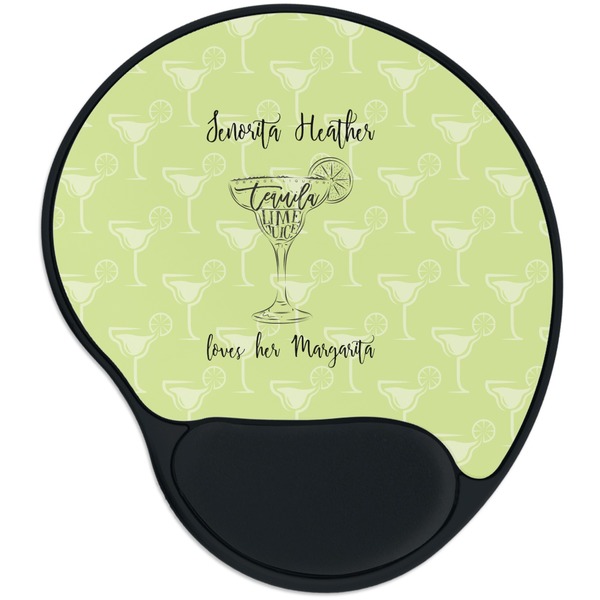 Custom Margarita Lover Mouse Pad with Wrist Support