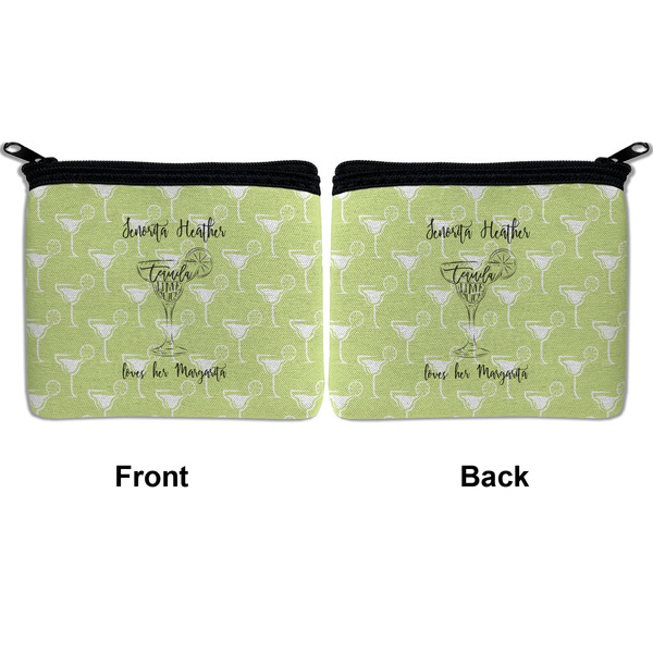 Margarita Lover Neoprene Coin Purse - Front & Back (APPROVAL)