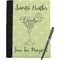 Margarita Lover Notebook Padfolio - Large w/ Name or Text