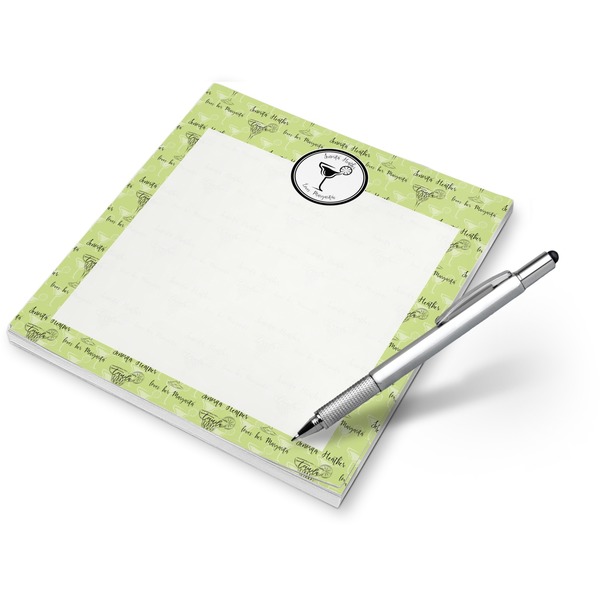 Custom Margarita Lover Notepad (Personalized)
