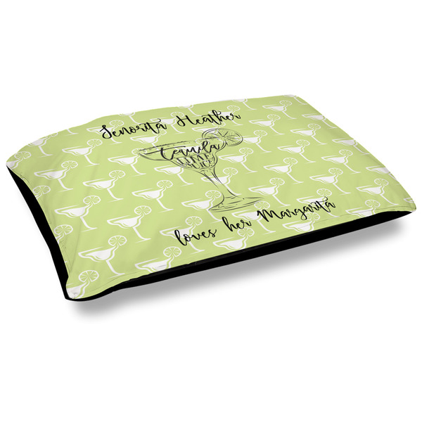 Custom Margarita Lover Dog Bed w/ Name or Text