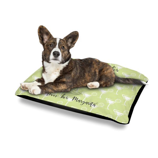 Margarita Lover Outdoor Dog Beds - Medium - IN CONTEXT