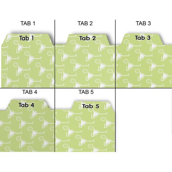 Margarita Lover Page Dividers - Set of 5 - Approval