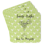 Margarita Lover Paper Coasters w/ Name or Text