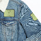 Margarita Lover Patches Lifestyle Jean Jacket Detail