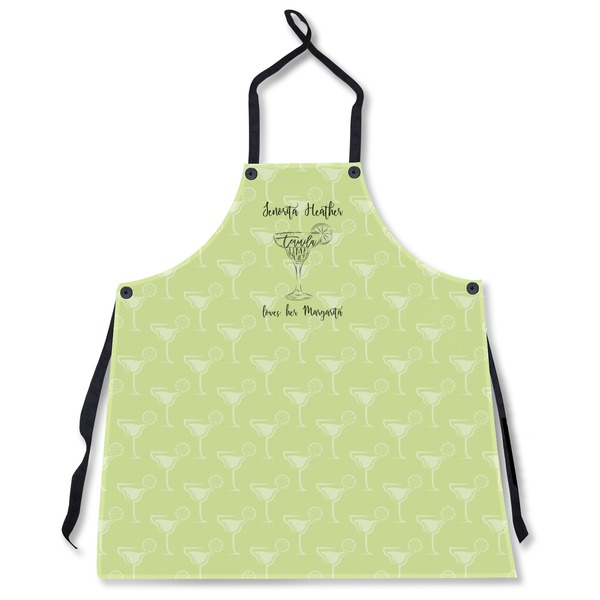 Custom Margarita Lover Apron Without Pockets w/ Name or Text