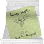 Margarita Lover Minky Blanket - Twin / Full - 80"x60" - Single Sided (Personalized)