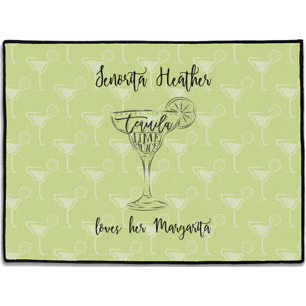 Custom Margarita Lover Door Mat - 24"x18" (Personalized)