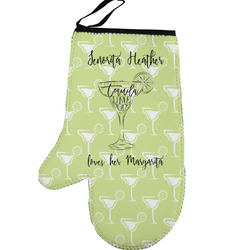Margarita Lover Left Oven Mitt (Personalized)