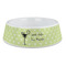Margarita Lover Plastic Dog Bowl - Large (Personalized)