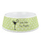 Margarita Lover Plastic Dog Bowl (Personalized)