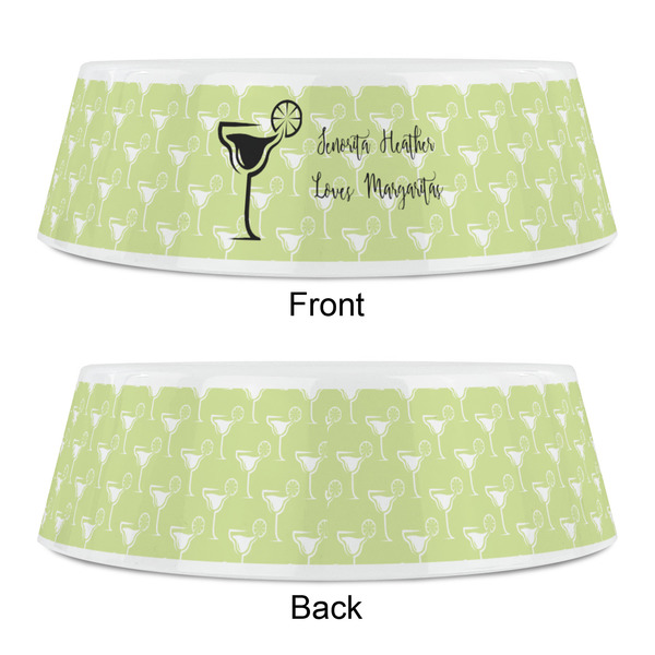Margarita Lover Plastic Pet Bowls - Small - APPROVAL
