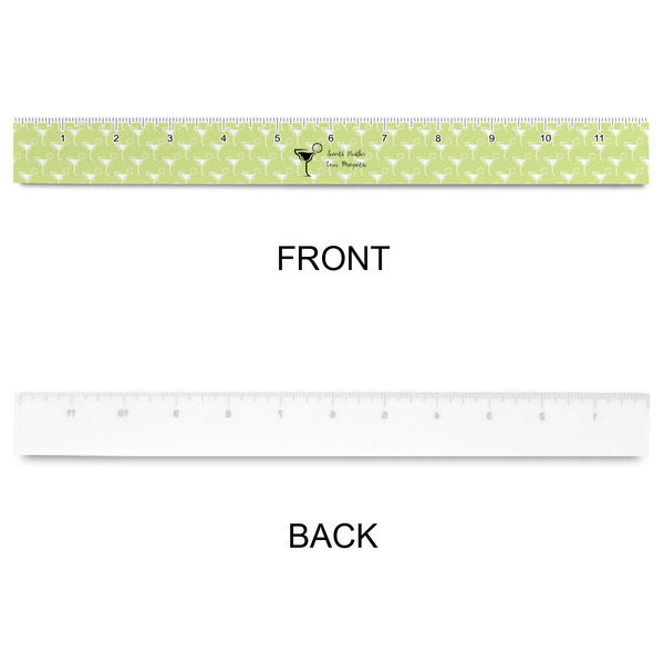 Margarita Lover Plastic Ruler - 12" - APPROVAL