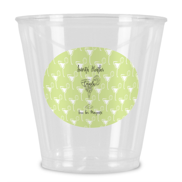 Custom Margarita Lover Plastic Shot Glass (Personalized)