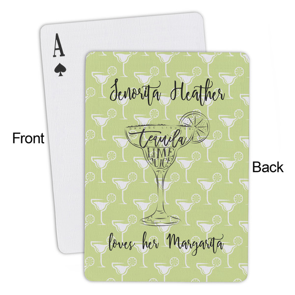 Margarita Lover Playing Cards - Approval