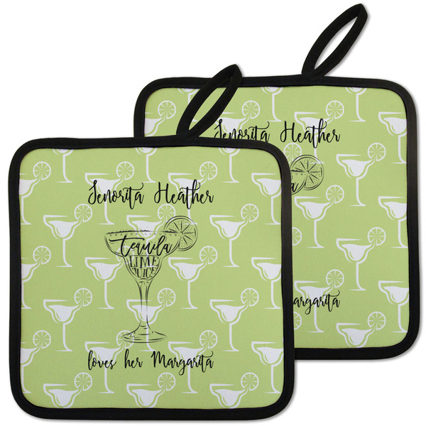 Margarita Lover Pot Holders - Set of 2 MAIN