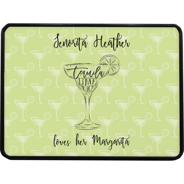 Margarita Lover Rectangular Car Hitch Cover w/ FRP Insert
