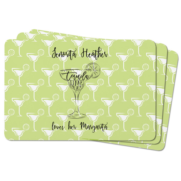 Margarita Lover Rectangular Fridge Magnet - THREE