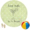 Margarita Lover Round Beach Towel (Personalized)