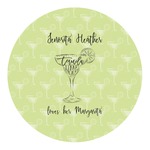 Margarita Lover Round Decal (Personalized)