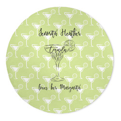 Margarita Lover 5' Round Indoor Area Rug (Personalized)