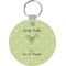 Margarita Lover Round Plastic Keychain (Personalized)