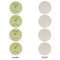 Margarita Lover Round Linen Placemats - APPROVAL Set of 4 (single sided)