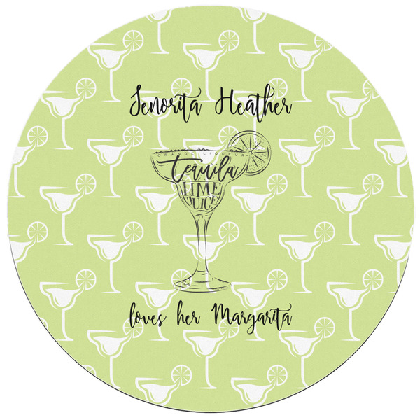 Margarita Lover Round Mousepad - APPROVAL