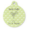 Margarita Lover Round Pet ID Tag (Personalized)
