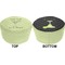 Margarita Lover Round Pouf Ottoman (Top and Bottom)