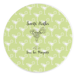 Margarita Lover Round Stone Trivet (Personalized)